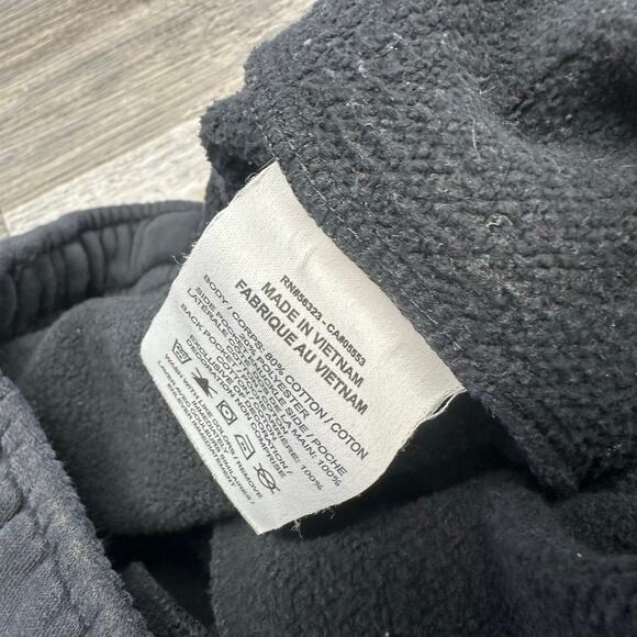 Nike‎ Sportswear Black Womens XS Mini Swoosh Club Fleece Athletic Jogger Pants - Picture 7 of 13